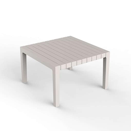 Mesa auxiliar Spritz apilable para tumbonas 45x45x28h cm