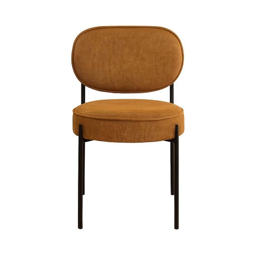 silla undredal 23 tapizada patas metal