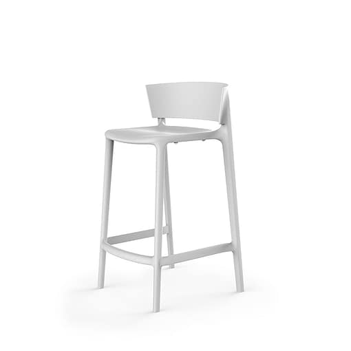 Taburete medio África apilable para exterior