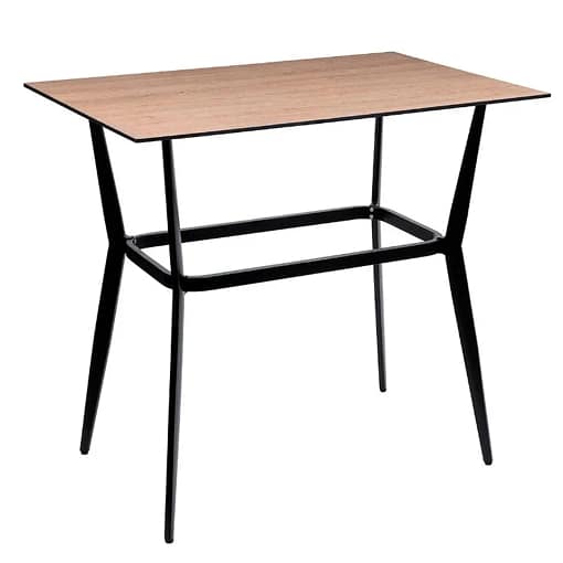 Mesa Alta Rectangular Mauricio Tablero Compacto / Exterior e Interior