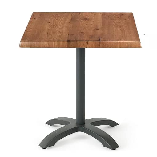 Mesa Oslo Aluminio 4 patas abatible Tablero Werzalit / Exterior e Interior