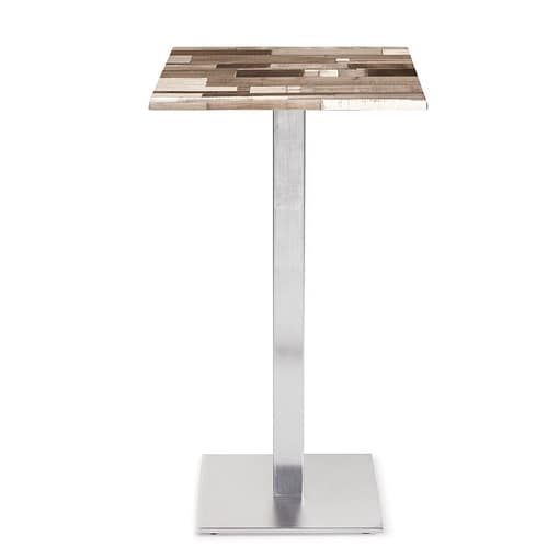 Mesa Munich alta aluminio y werzalit para exterior