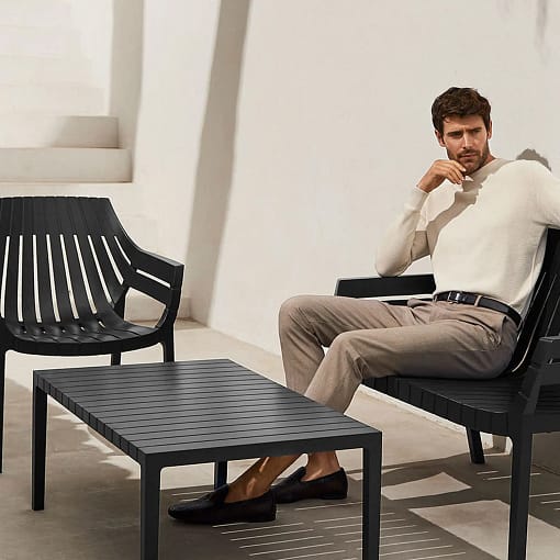Mesa Baja Spritz rectangular Vondom