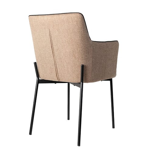silla tapizada moderna