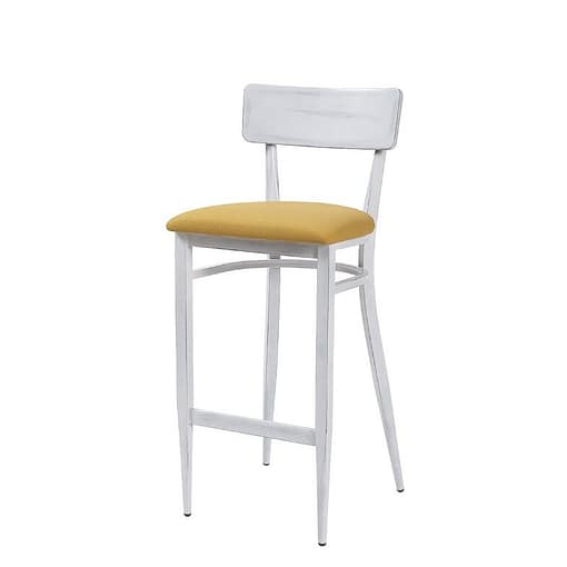 Taburete Pensilvania asiento tapizado