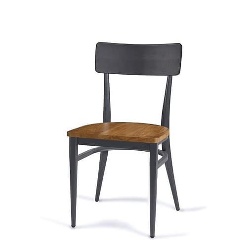 Silla Pensilvania asiento madera macizo