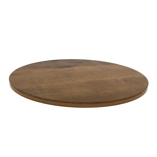 Tablero de Mesa maciza madera redondo