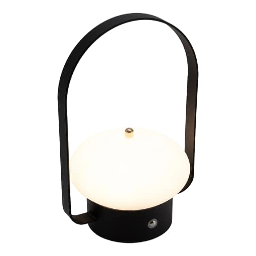 Lámpara led barcelona inalámbrica para mesa decorativa, blanca