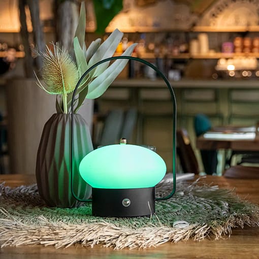Lámpara de mesa inalámbrico LED, diseño Barcelona contemporáneo