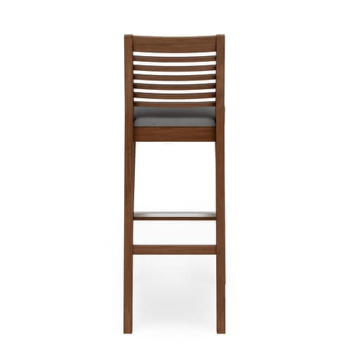 Taburete Marty asiento tapizado interior