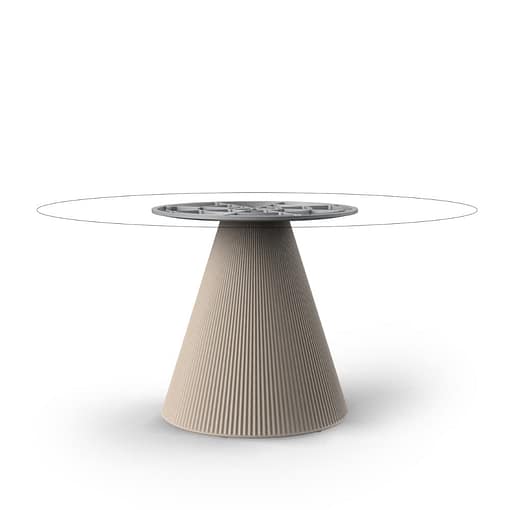 base de mesa GATSBY 73 de Vondom de exterior