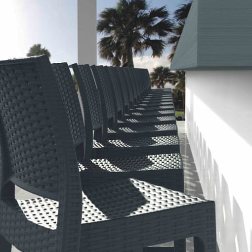 taburete Jamaica rattan ratán exterior