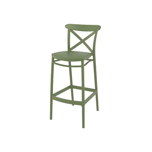 Taburete CROSS BAR 75 para exterior