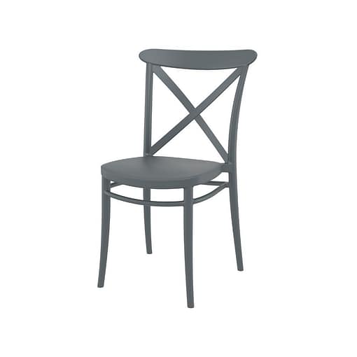 Cross chair Silla sin brazos exterior apilable