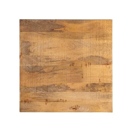 Tablero de Mesa natural Madera de Mango 70x70x3cm
