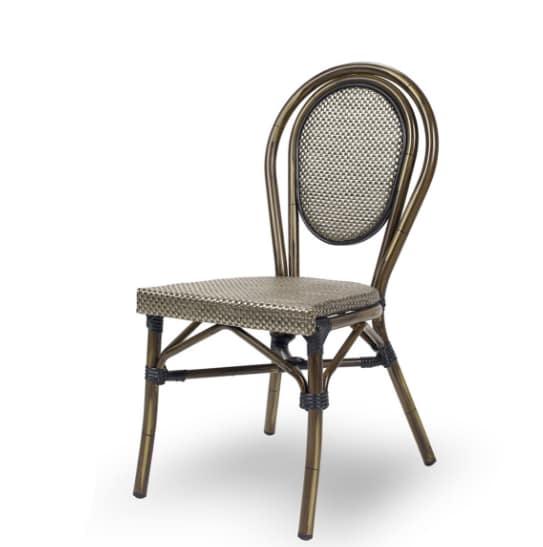 Silla parisina Bulevar apilable - Imagen 2