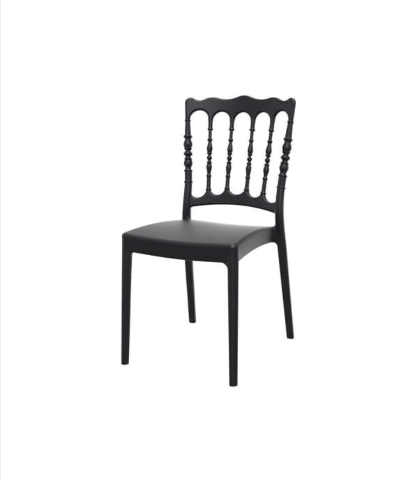 Silla Napoleón para eventos apilable de exterior - Imagen 2