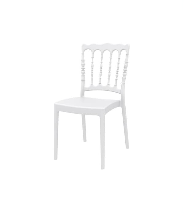 Silla Napoleón para eventos apilable de exterior - Imagen 3