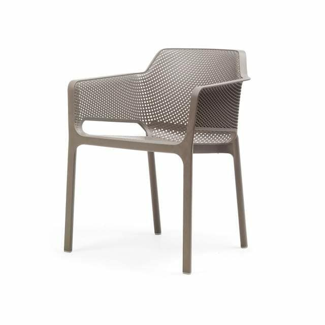 silla Net by Nardi exterior color tortora