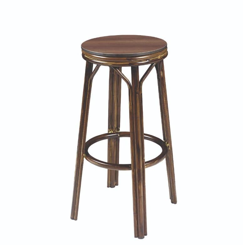 Banqueta sin respaldo Charlotte bistrot Compact - Imagen 4