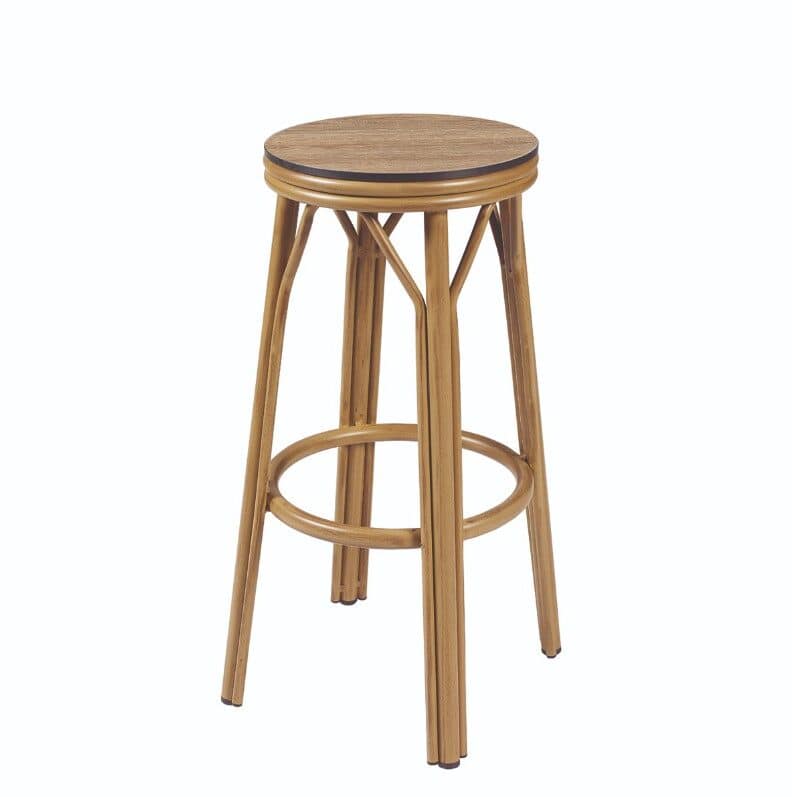 Banqueta sin respaldo Charlotte bistrot Compact - Imagen 2